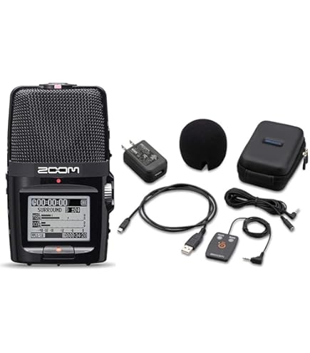 Amazon.com: Zoom H2 Handy Portable Stereo Recorder : Musical